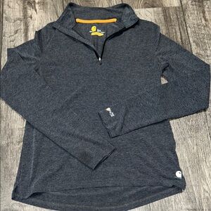 Carhartt Gray Quarter-Zip Pullover
